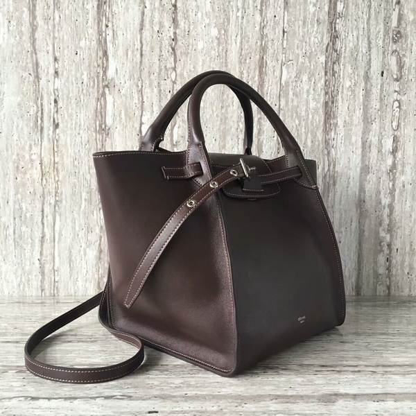 Celine Bigger Tote Bag Original Leather 55426 Coffee