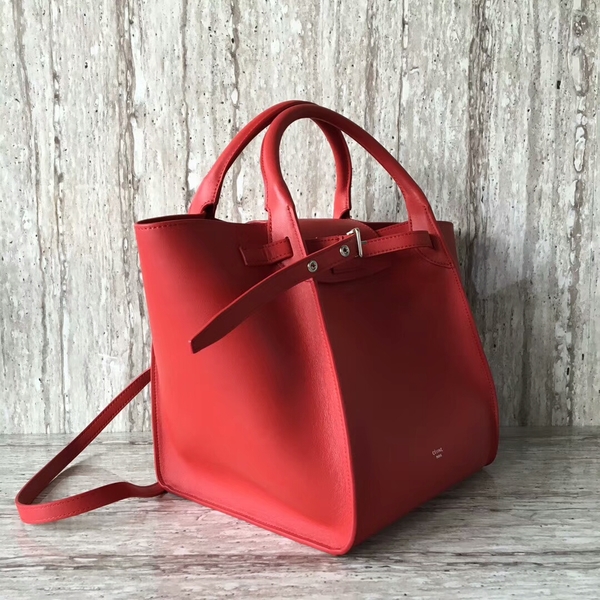 Celine Bigger Tote Bag Original Leather 55426 Red