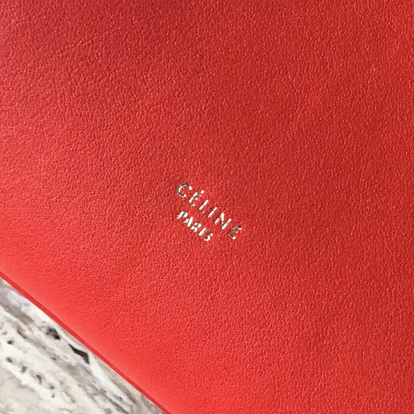 Celine Bigger Tote Bag Original Leather 55426 Red