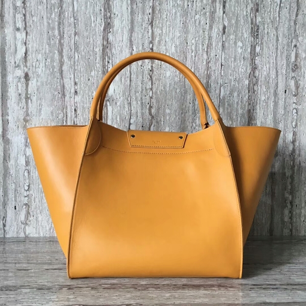 Celine Bigger Than BiggerTote Bag Original Leather 55425 Yellow