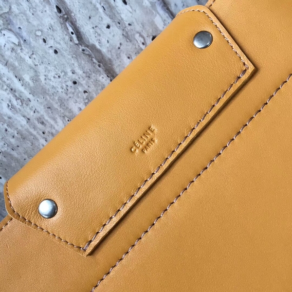 Celine Bigger Than BiggerTote Bag Original Leather 55425 Yellow
