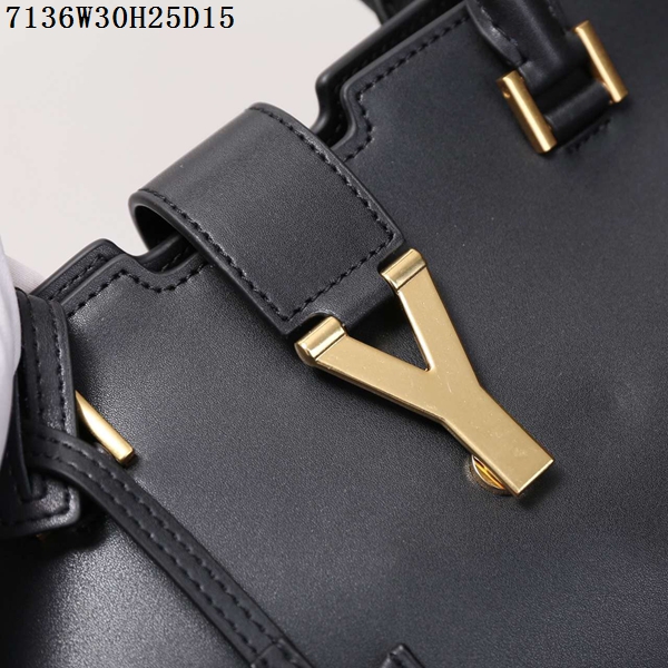 Saint Laurent Small Classic Monogramme Leather Flap Bag Y7136 black