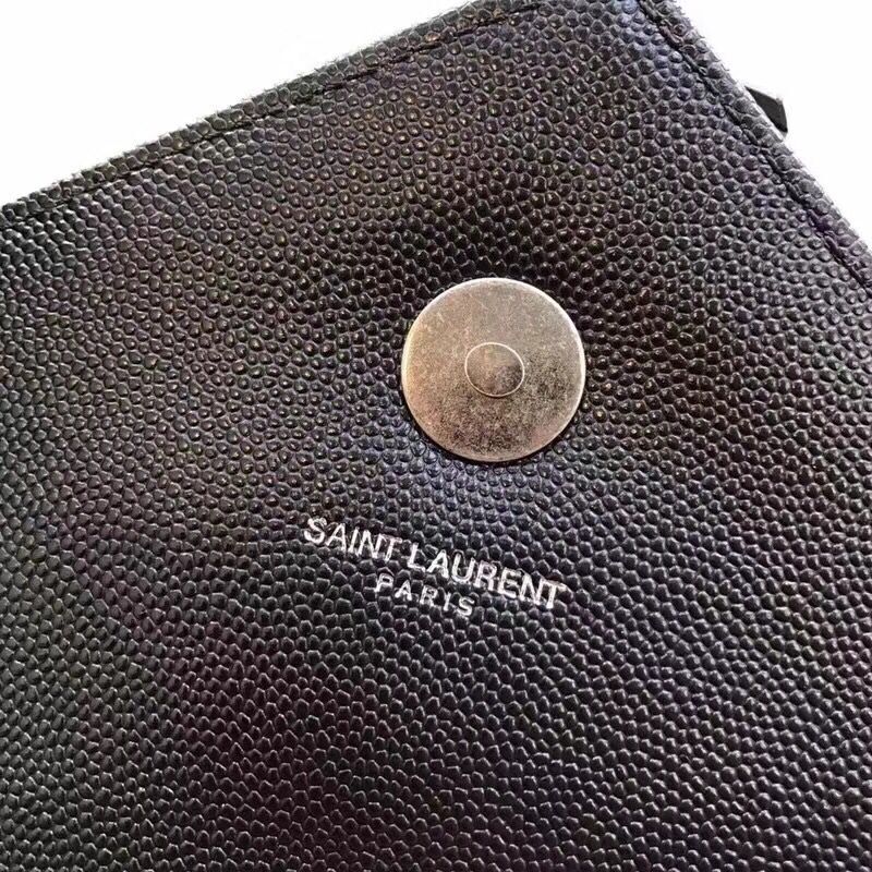 Saint Laurent Classic Monogramme Leather Flap Bag 392738 black