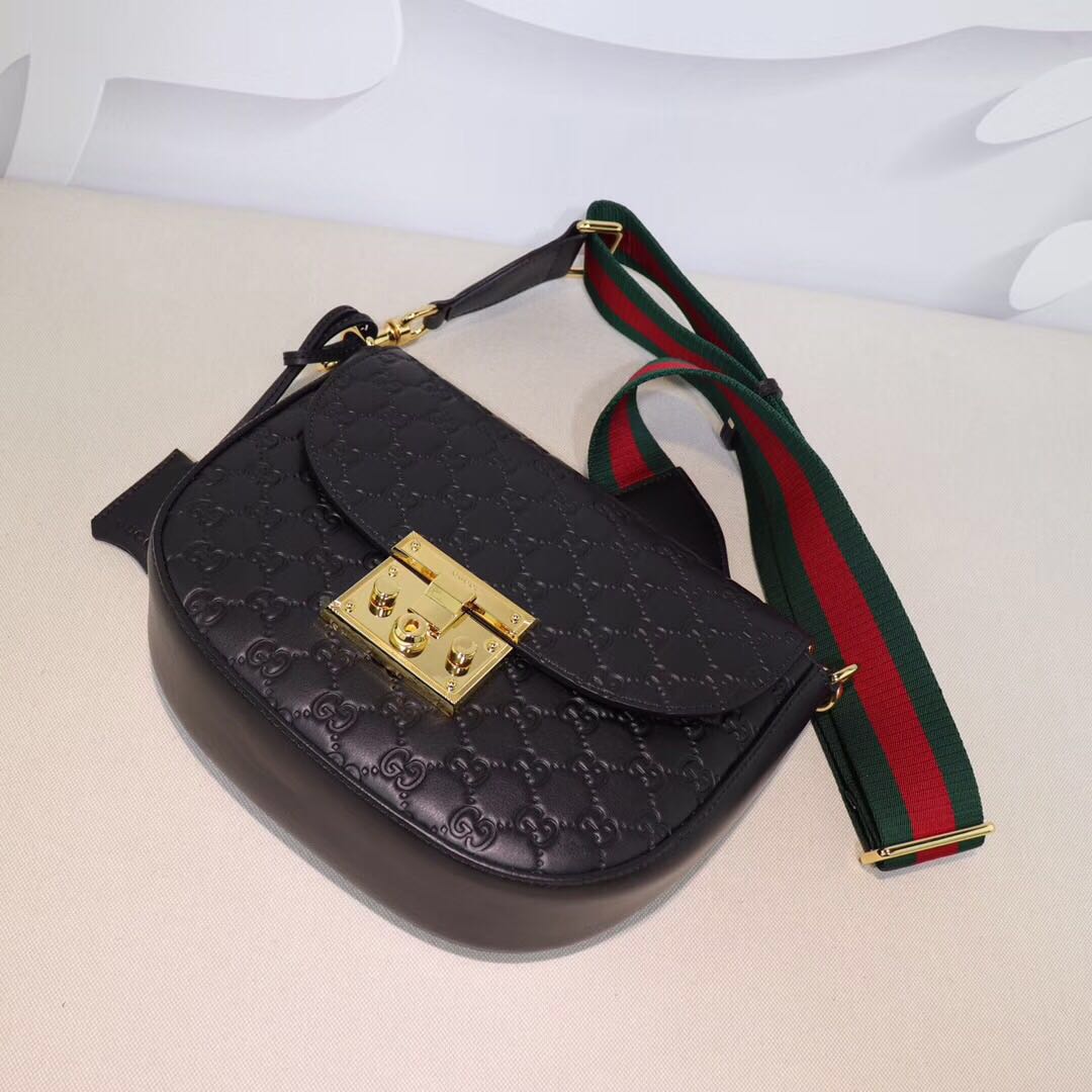 Gucci GG Small Shoulder Bag 453189 black