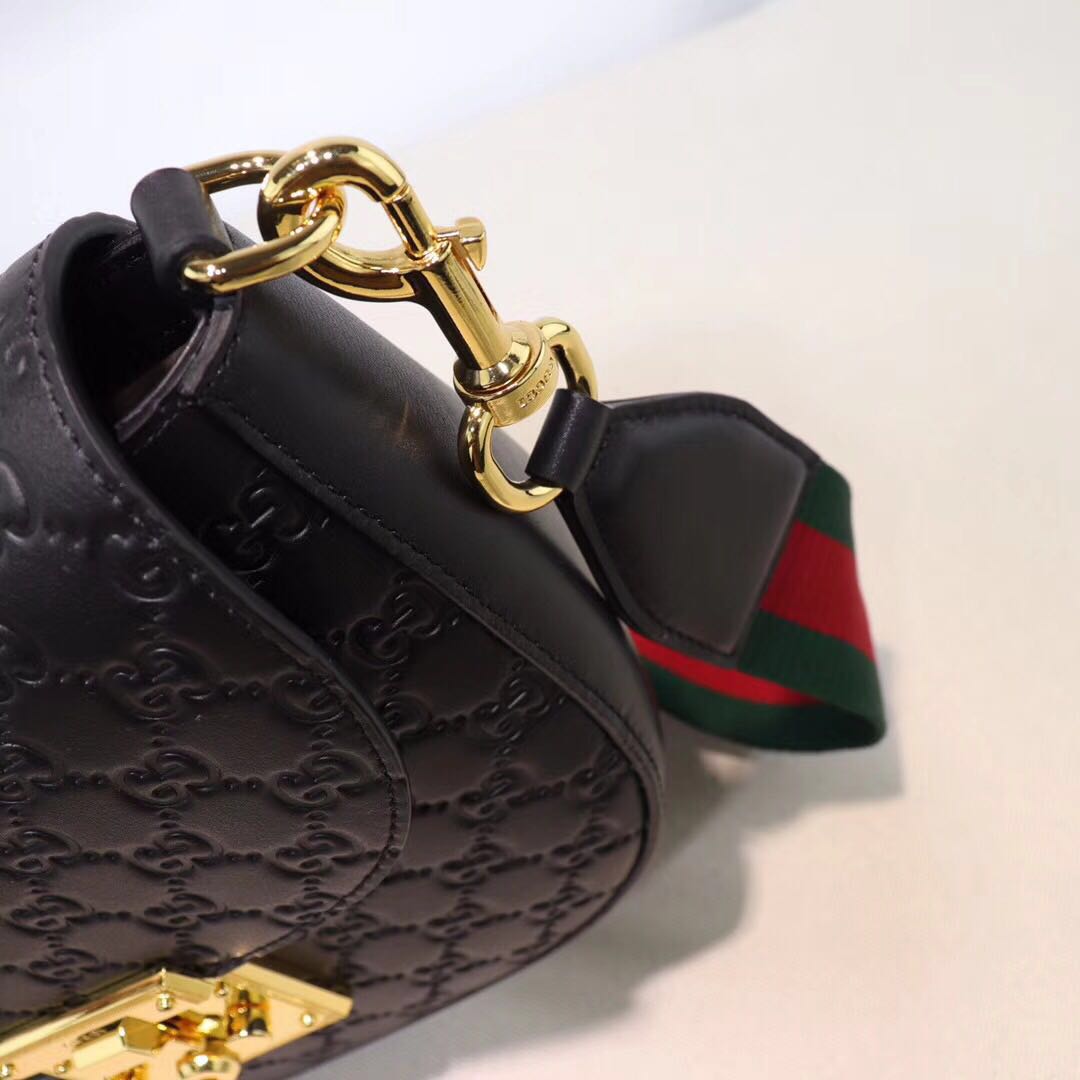 Gucci GG Small Shoulder Bag 453189 black