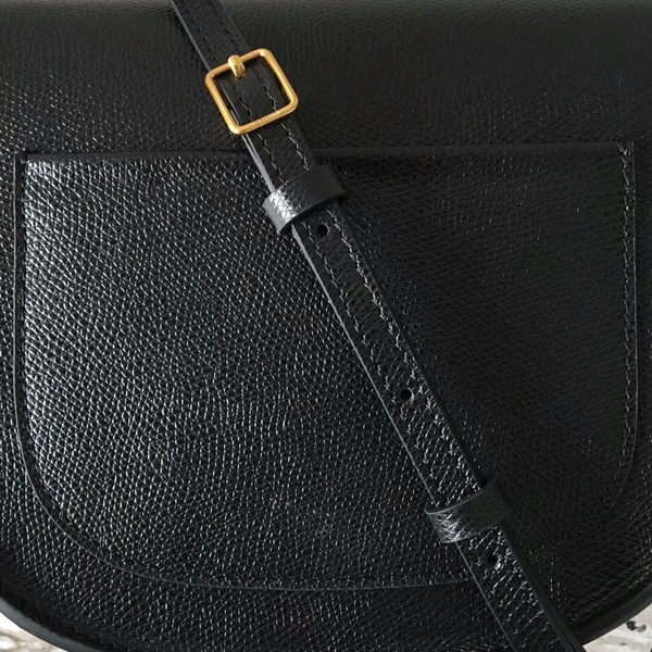 Celine Classic Mini Flap Bag Calfskin Leather 77425 Black