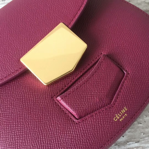 Celine Classic Mini Flap Bag Calfskin Leather 77425 Pink