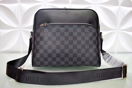 Louis Vuitton Damier Graphite Canvas Shoulder Bag N41409