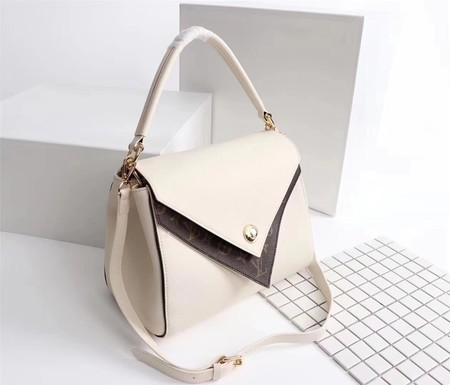 Louis Vuitton EPI Leather Shoulder Bag M54439 White