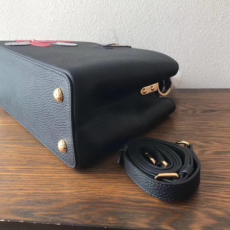 Louis Vuitton Original EPI Leather Noir Taurillon Mini Bag M48664 Black