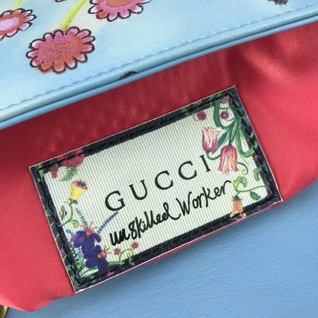 Gucci GG Marmont matelasse Mini Bag 446744 Skyblue