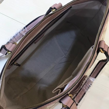 Gucci GG Supreme Canvas Tote Bag 353116 Pink