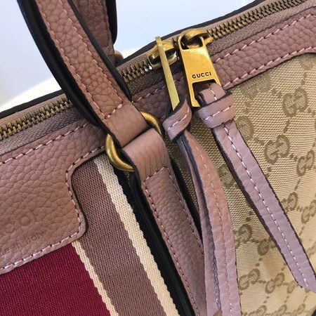 Gucci GG Supreme Canvas Tote Bag 353116 Pink