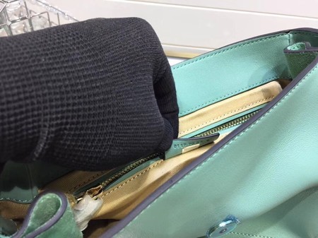 Chloe Faye Calfskin Leather Backpack 4756 Green
