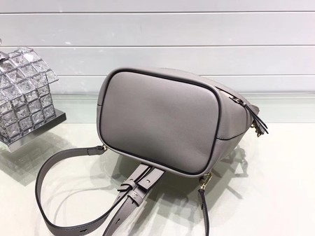 Chloe Faye Calfskin Leather Backpack 4756 Grey