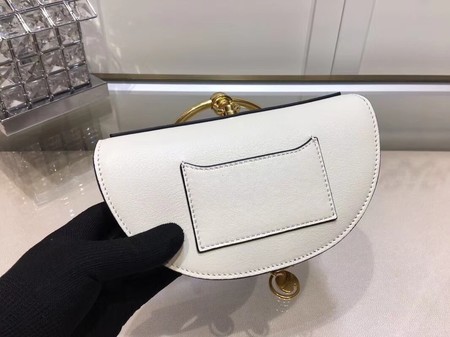 Chloe NILE IT BAG Calfskin Leather Shoulder Bag 2659 White