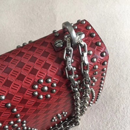 Dior Calfskin Leather Shoulder Bag M9000 Red