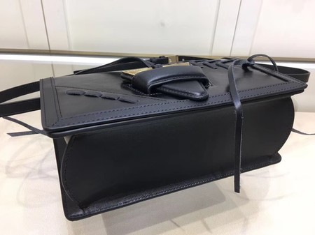 Loewe Barcelona Calfskin Leather Mini Shoulder Bag 9126 Black