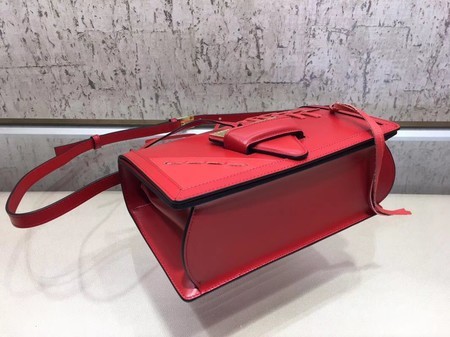 Loewe Barcelona Calfskin Leather Mini Shoulder Bag 9126 Red