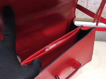 Loewe Barcelona Calfskin Leather Mini Shoulder Bag 9126 Red