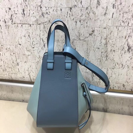Loewe Hammock Calfskin Leather Tote Bag 9126 Blue