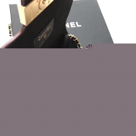 Chanel Original Calfskin Leather Shoulder Bag 7085 Black
