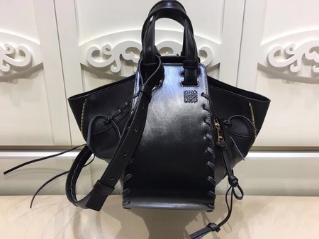 Loewe Hammock Calfskin Leather Tote Bag 9127 Black