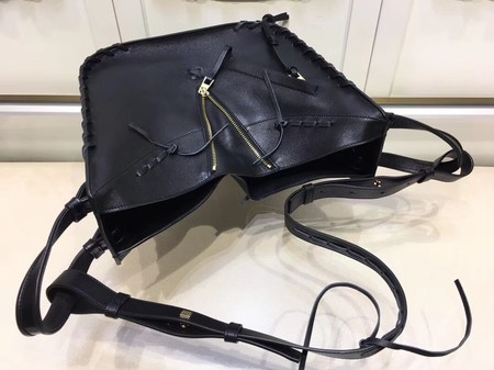 Loewe Hammock Calfskin Leather Tote Bag 9127 Black
