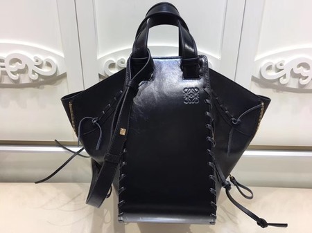 Loewe Hammock Calfskin Leather Tote Bag 9128 Black