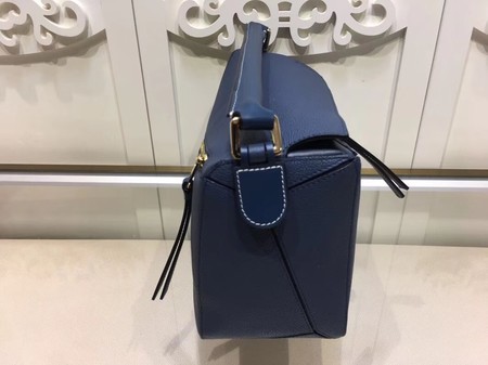 Loewe Puzzle Calfskin Leather Tote Bag 9122 Blue