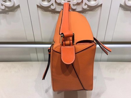 Loewe Puzzle Calfskin Leather Tote Bag 9122 Orange