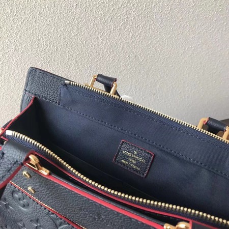 Louis Vuitton Monogram Empreinte Original Leather Tote Bag M54195 Blue