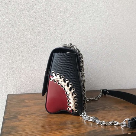 Louis Vuitton DENIM TWIST Bag M54709 Black&Red