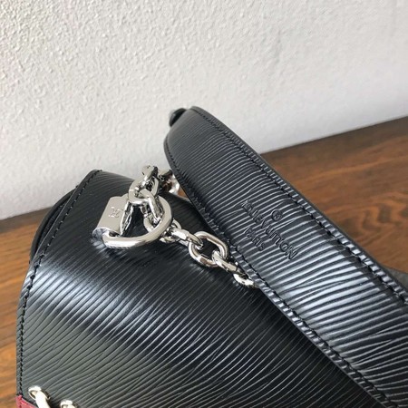 Louis Vuitton DENIM TWIST Bag M54709 Black&Red