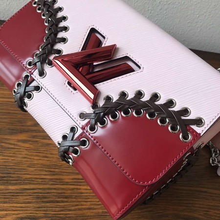 Louis Vuitton DENIM TWIST Bag M54709 Pink&Red