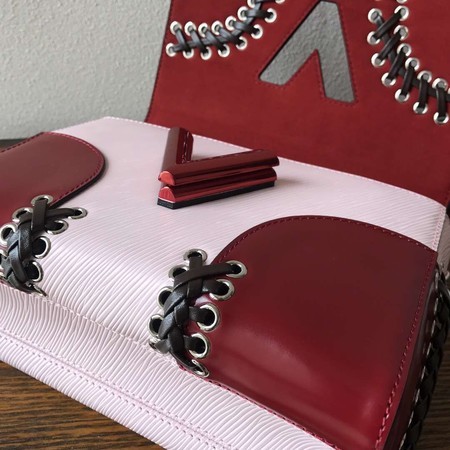 Louis Vuitton DENIM TWIST Bag M54709 Pink&Red