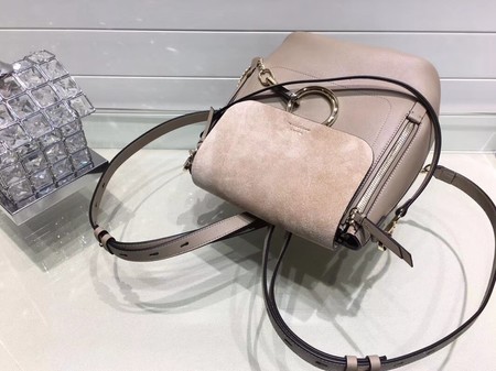 Chloe Mini Faye Backpack Calfskin C4756 Apricot