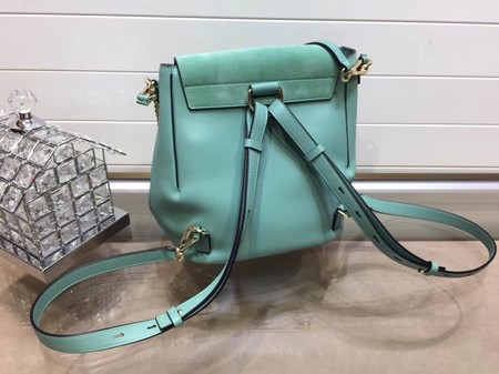 Chloe Mini Faye Backpack Calfskin C4756 Green