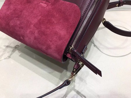 Chloe Mini Faye Backpack Calfskin C4756 Wine