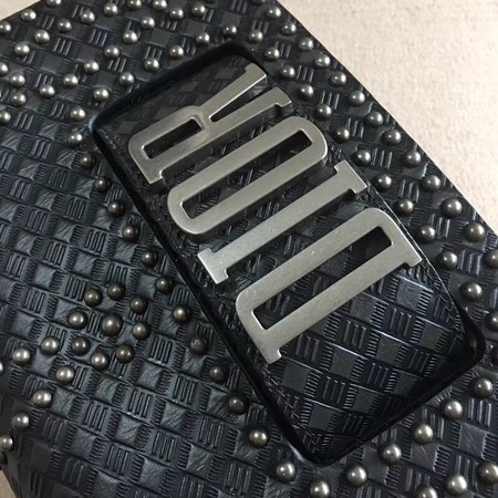 Dior JADIOR Flap Bag Calfskin M8000 Black