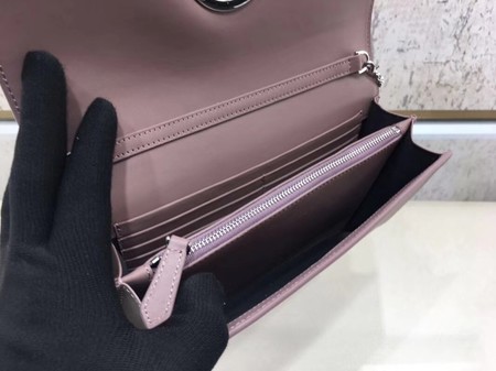 Fendi KAN I F Shoulder Bag Original Leather F3326 Pink