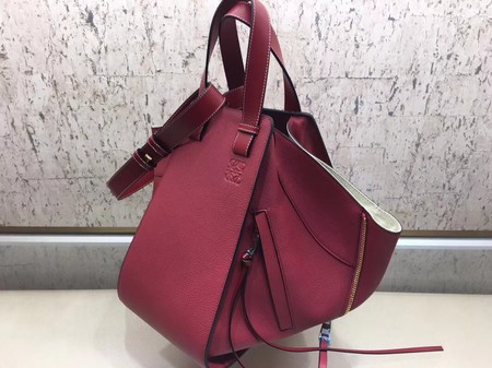 Loewe Hammock Bag Original Leather A9128 Red