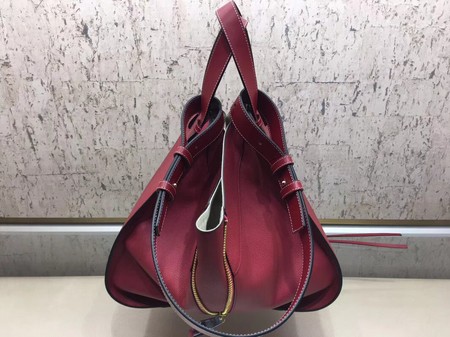 Loewe Hammock Bag Original Leather A9128 Red