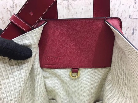 Loewe Hammock Bag Original Leather A9128 Red