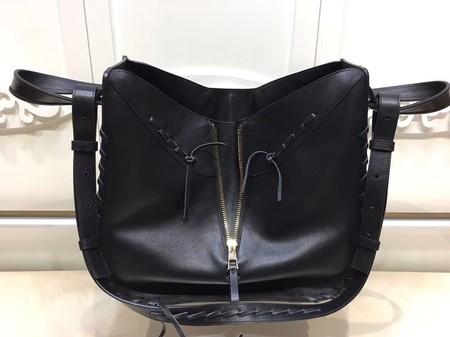 Loewe Hammock Bag Original Leather L9128 Black