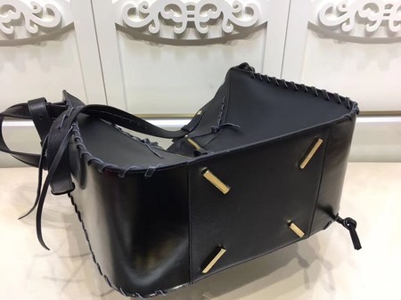 Loewe Hammock Bag Original Leather L9128 Black
