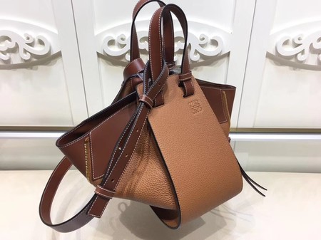 Loewe Hammock Small Bag Original Leather A9127 Brown