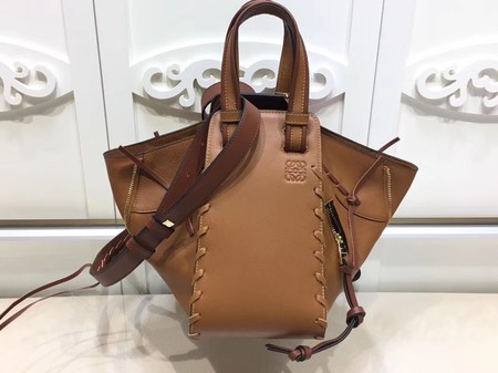 Loewe Hammock Small Bag Original Leather L9127 Brown