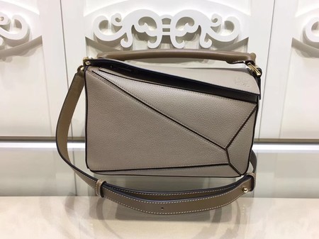 Loewe Puzzle Bag Original Leather L9122 Light Grey