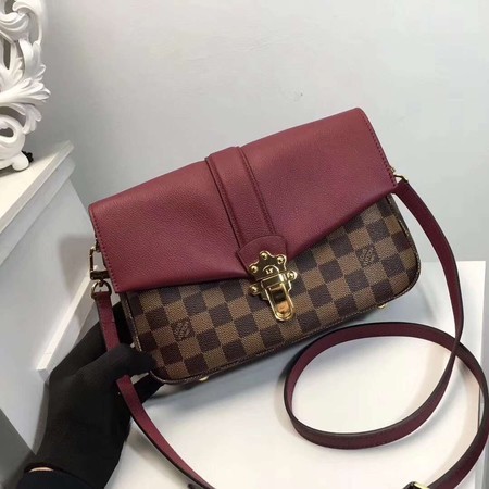 Louis Vuitton Damier Ebene Canvas WIGHT N44243 Wine